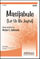 Masijabule SATB choral sheet music cover